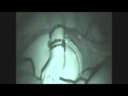 Night Vision Threesome with a Buddy and some Chick