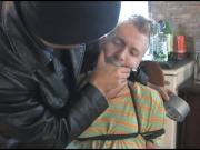2 men tied up