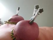 Mature solo masterbation tied tits bdsm
