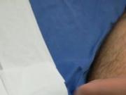 Cumshot on camera not a great shot