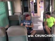 straigth arab fuck barebak a gay in train public
