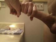 POUNDING HIS MEAT 1