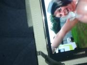 Gobby Laura Gets Spunky Cum Tribute