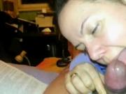 Diqna makes a blowjob to her husband - bulgarian