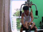Asian Twink Vahn Tied and Tickled
