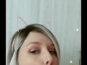 Facial for a super cute blond Suckslut