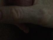 Calista's elderly boy friend feels and strokes his body up