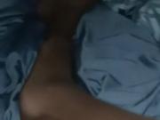 Cock in suntan hose