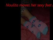 Noulita moves her sexy feet part 4
