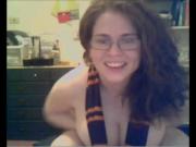 Curvy nerdy chick