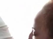 Blowjob from mix chick
