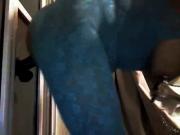 SUPER DILDO FROM BEHIND