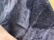 Closeup peeing
