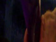 Me sticking the whole dildo into my mouth