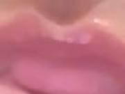 Blowjob lips pumped up slut