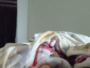 Jerking off in bed