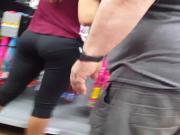 Candid voyeur teen beauty at walmart young shopping vpl