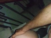 Fucking Tinder girl in the stairs of her house