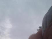Flashing dick, Jerking naked at the lake & near the road