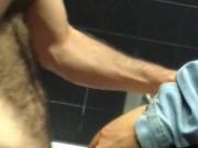 Public fuck in toilet