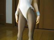 Cumming on my little asian doll 2