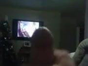 Dawg is stroking his big cock