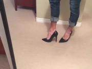 Heels and jeans