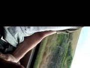 Horny in bus - exhib