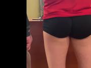Nice Legs n Ass Tight Booty Shorts