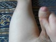 boy jerking off in bed