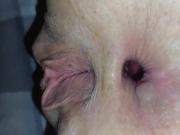 Gaping asshole, couple, mature