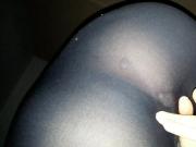 Halloween Fully Inserted Butthole Dildo