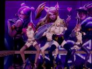 R18 MMD BLACKPINK - KiII This Love KDA Striptease