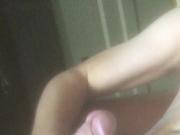 Big cumming masturbation