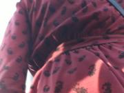 Bus upskirt
