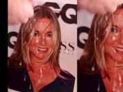 Victoria Coren Cum Tribute - Hot Cum for a Sexy Face + Tits