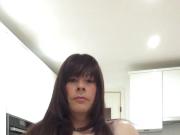 Crossdresser Wanking