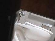 Girl on toilet