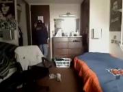 Dorm Mate Caught Watching Porn.