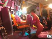 Surreal lesbian sex with Jezebelle and Leya