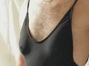 Trying a new swimsuit