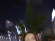Korean girl outdoors and in bedroom