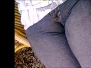 PICS CAMELTOE TIGHT JEANS