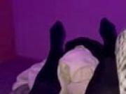 Cum In Pantyhose When A Sissy Slut Makes Me