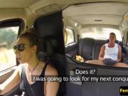 British cabbie babe tugging after doggystyle