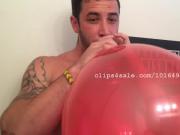 Balloon Fetish - Edward Popping Balloons Video 1