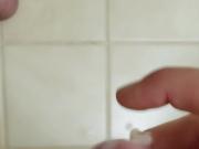 Cumming cumshot 19 yo penis