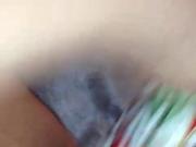 Bottle fuck with final squirting