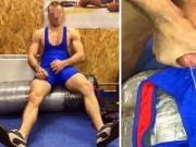 Russian WRESTLER in spandex tights FUCKS a GAY pussy