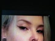 cumming on the face of a friend